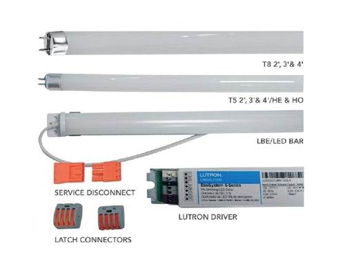 H3D Lutron Ballast to LED Upgrade Kit T5 28 Watt